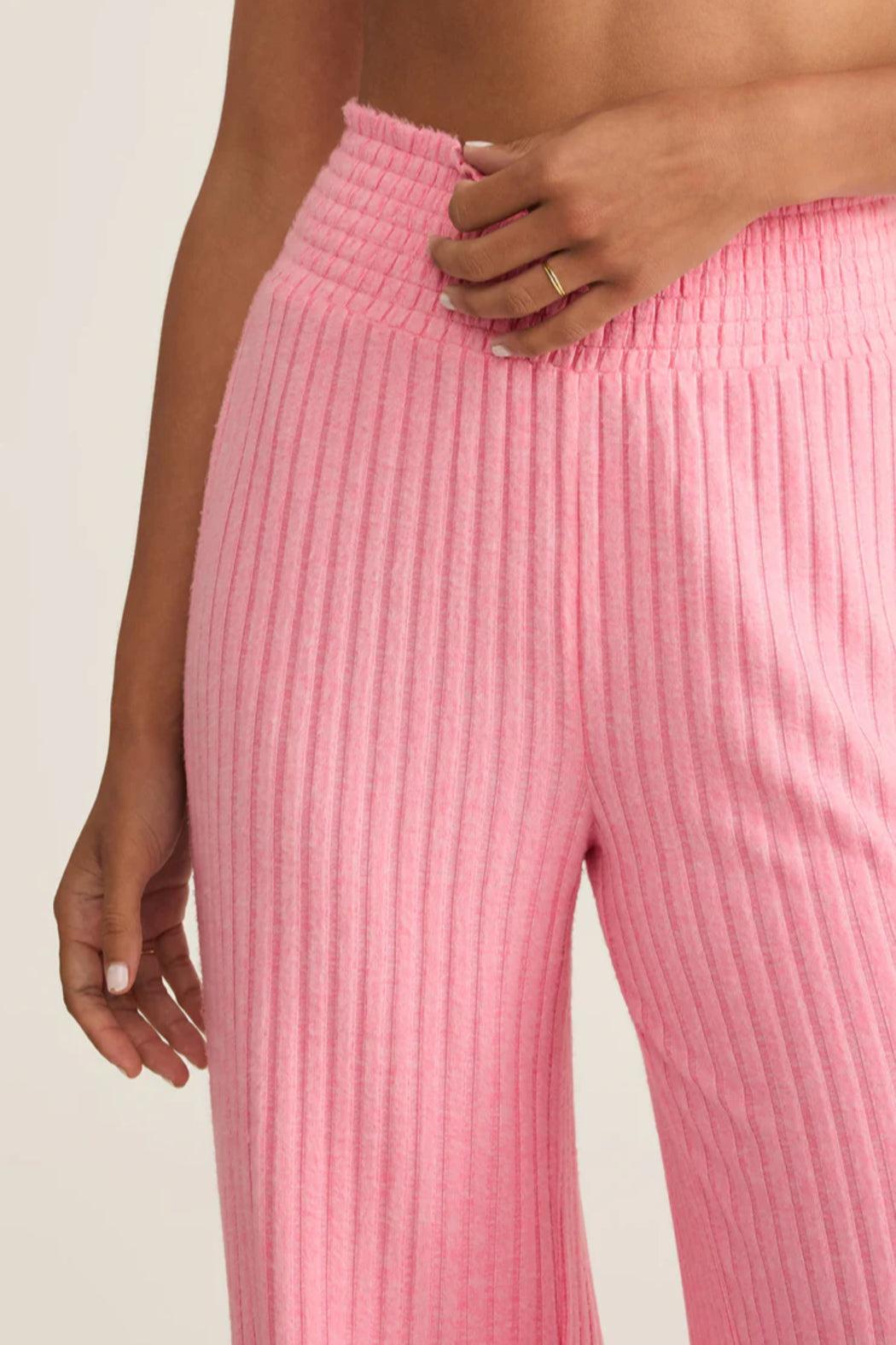 DAWN SMOCKED RIB PANT Product Image