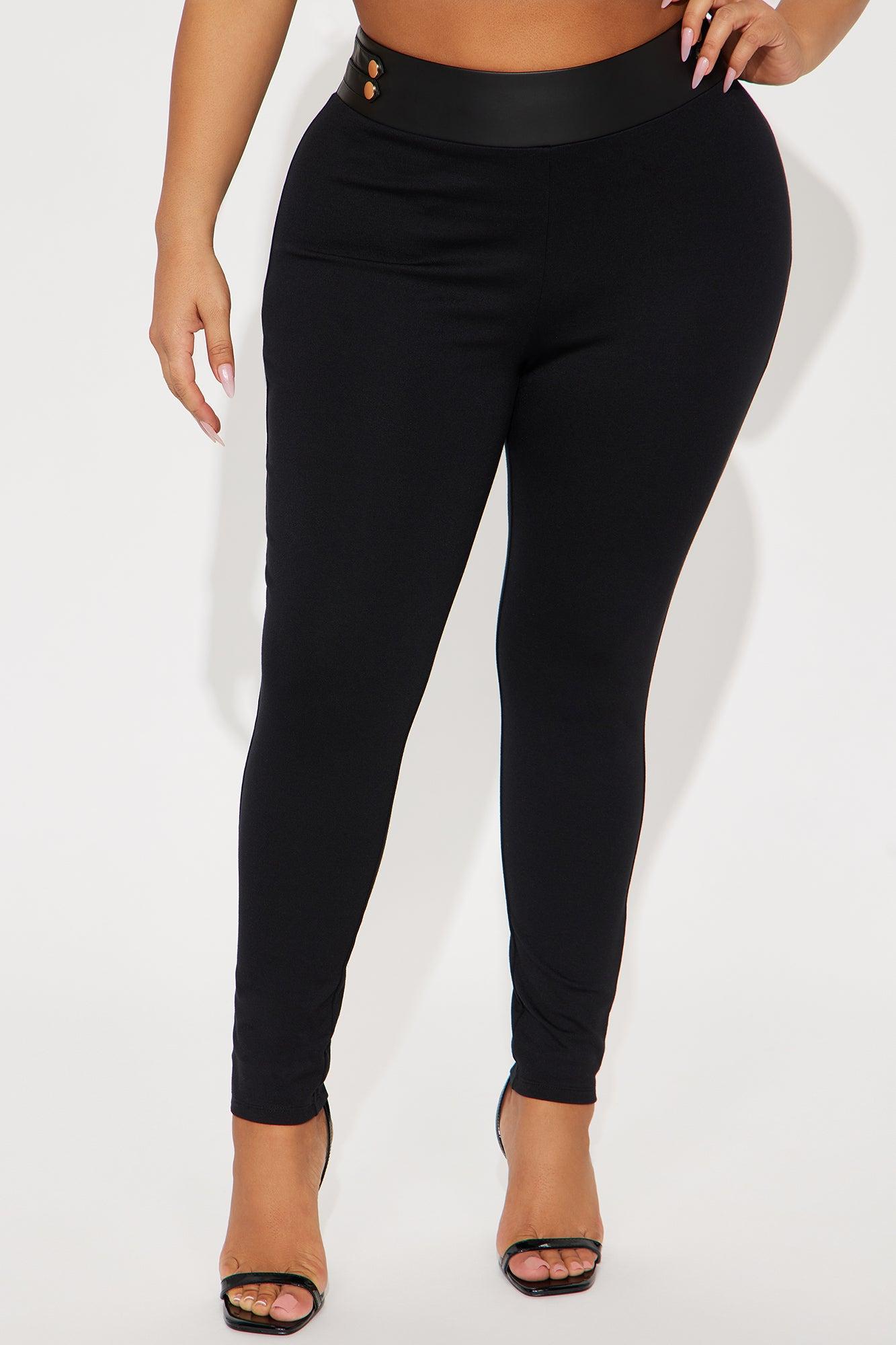 Kendra Ponte Leggings - Black Product Image
