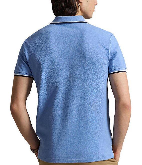 Polo Ralph Lauren Classic Fit Tipped Mesh Short Sleeve Polo Shirt Product Image