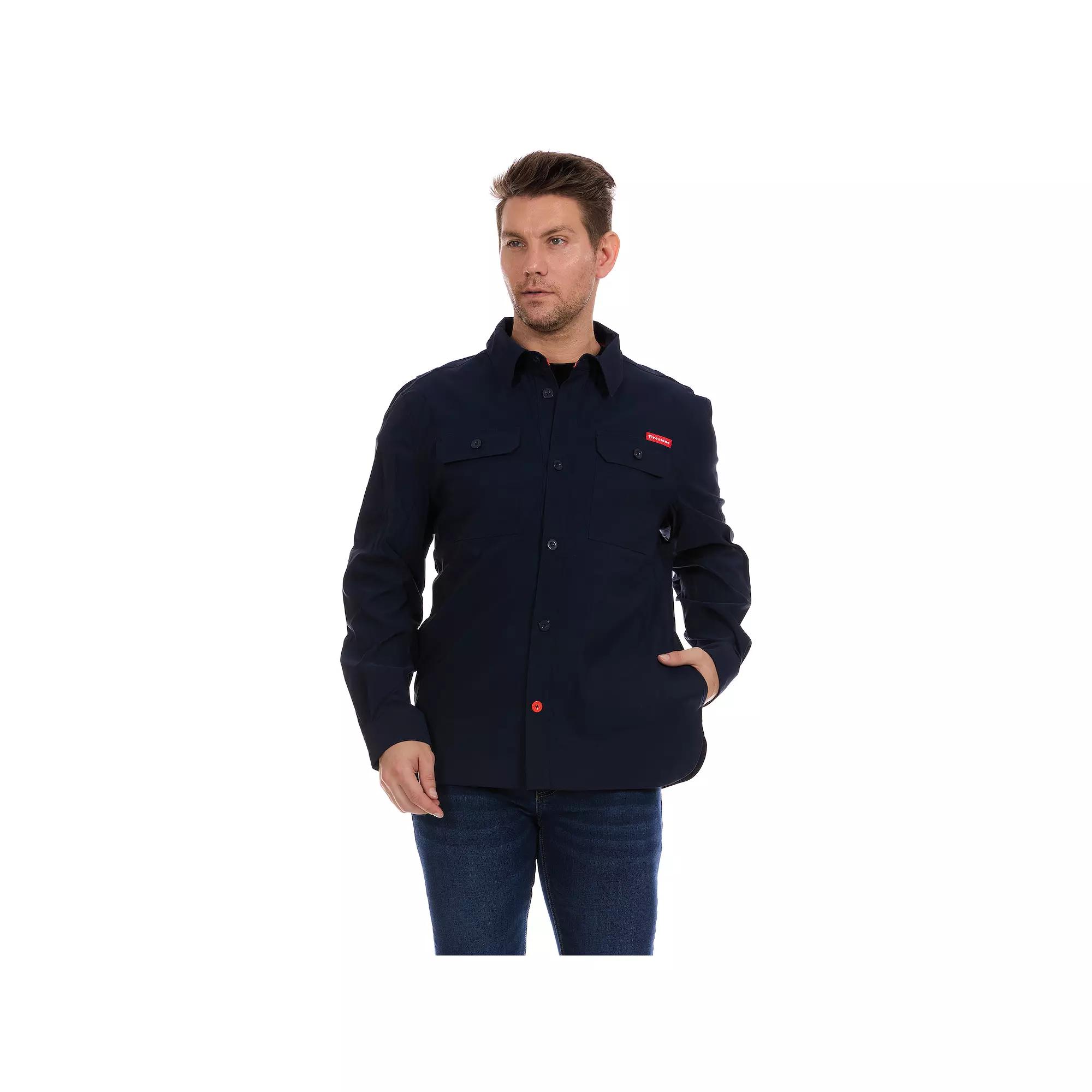 Men's Firestone Long Sleeve Mechanic Workshirt,  Product Image