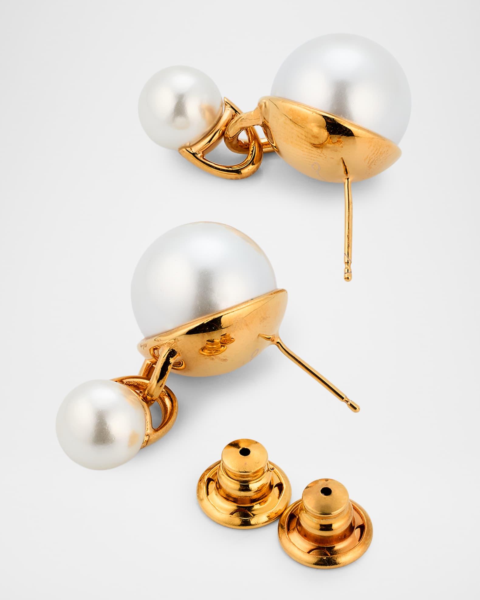 Pearly Drop Earrings Product Image