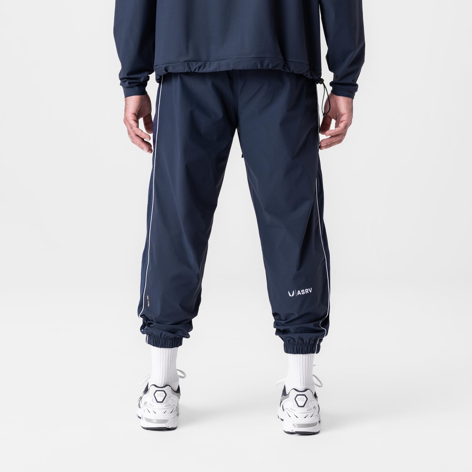 0796. Ripstop Oversized Track Pant - Navy "Patch" Product Image