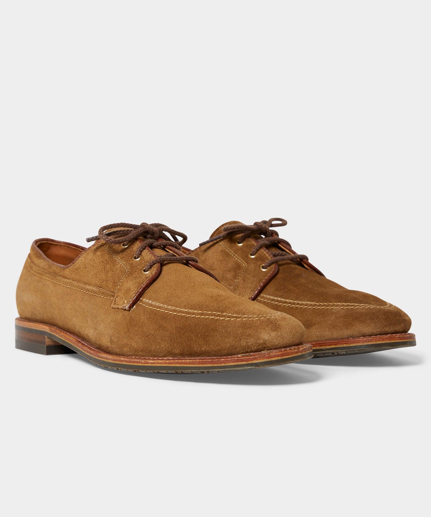 Alden Mocc Toe Suede Blucher Product Image