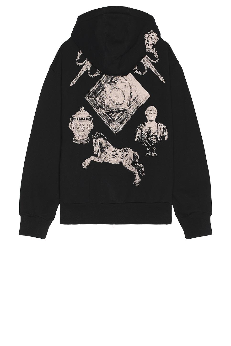 Boxy Fit Zip Hoodie Product Image