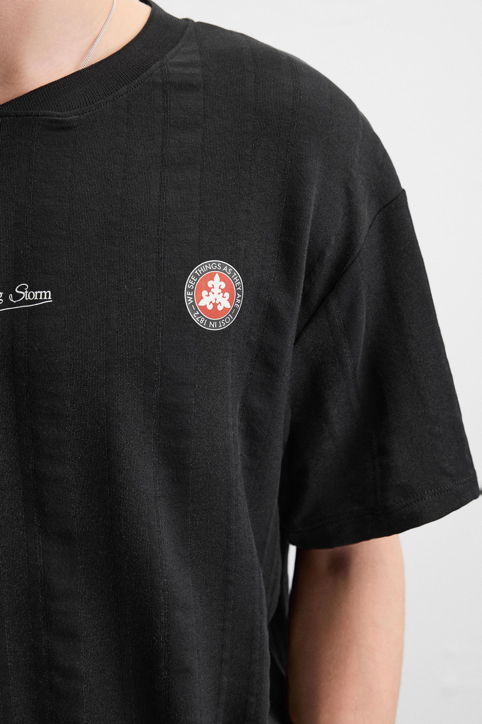 RETRO FOOTBALL PRINT T-SHIRT Product Image