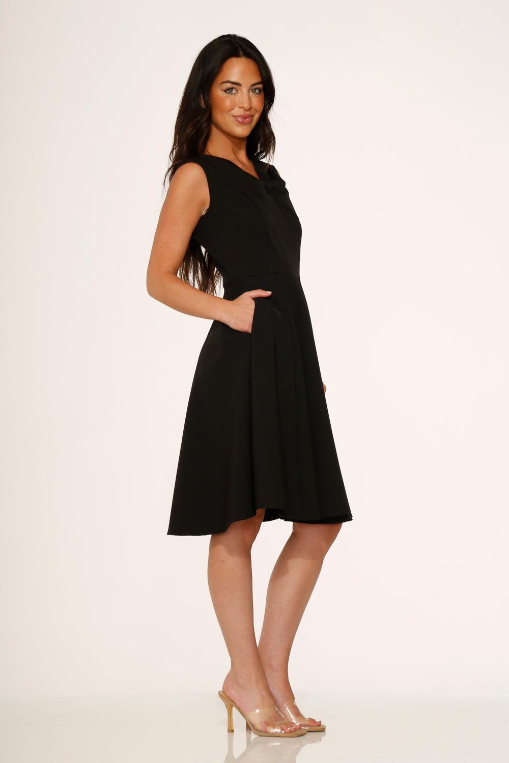 Black Swing Dress Product Image