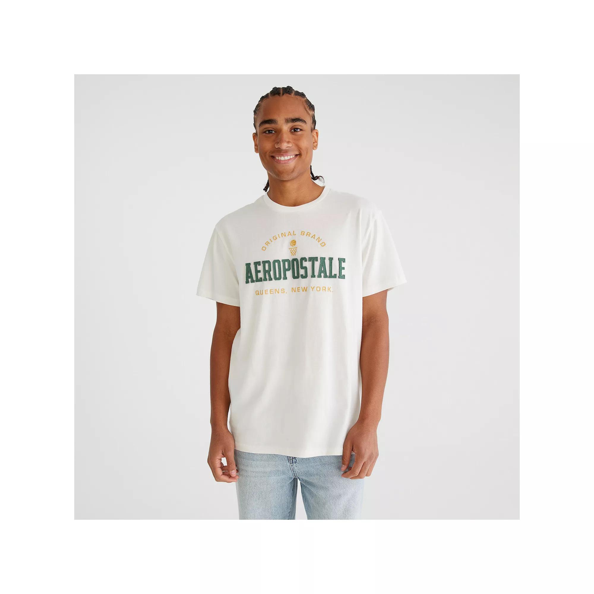 Men's Aeropostale Graphic Tee, Size: Large, Ivory Product Image
