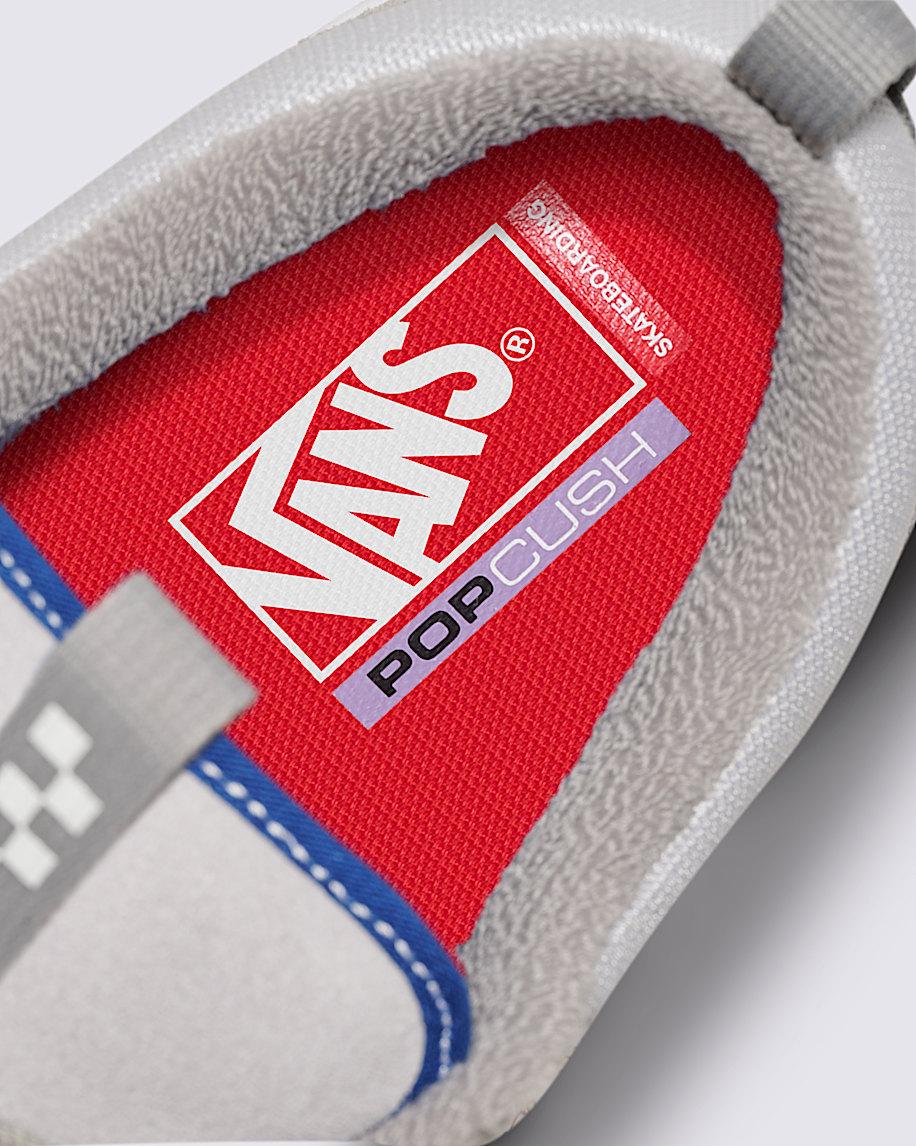 Skate Old Skool 36+ Shoe in Grey / Blue| Vans US Product Image