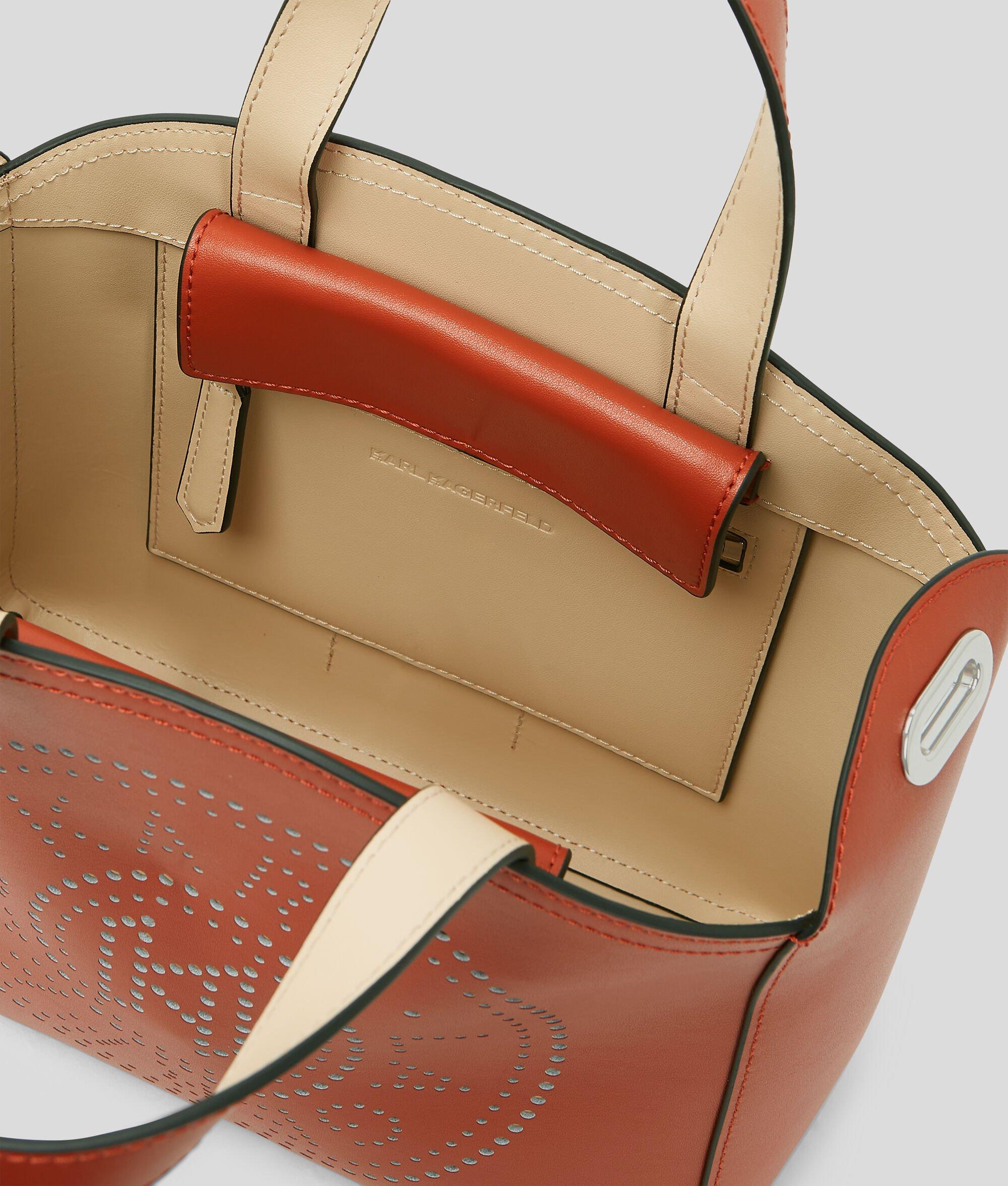 K/CIRCLE PERFORATED SMALL TOTE BAG Product Image