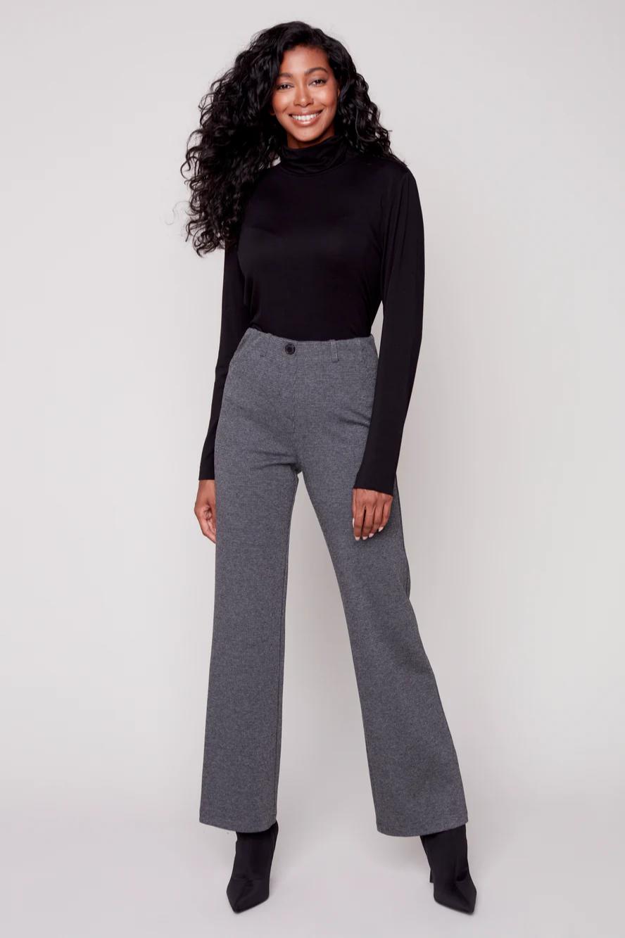 FLARE LEG KNIT PANT Product Image