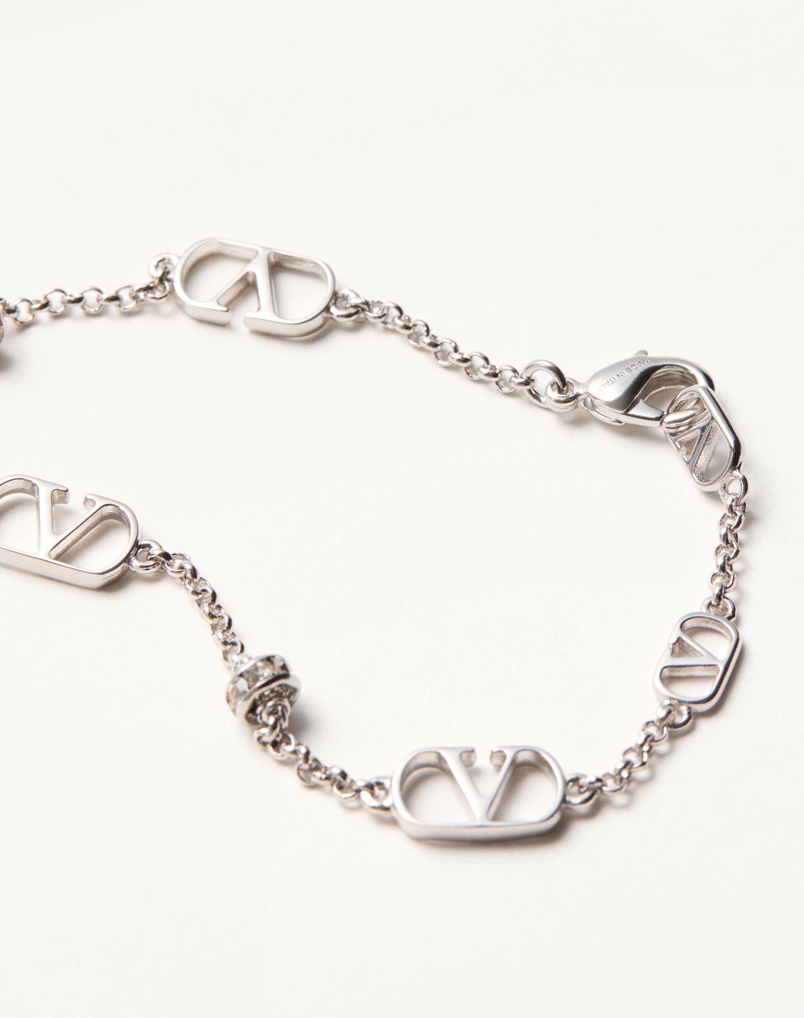 Vlogo Signature Metal And Crystal Bracelet Product Image