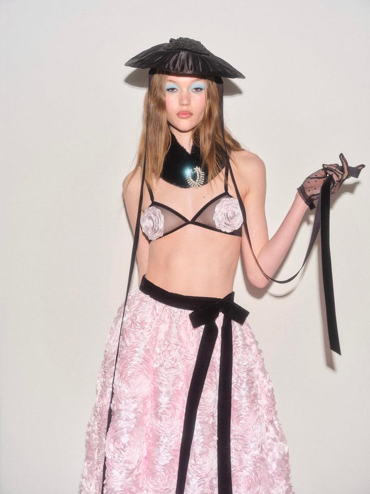 Nicolette Bra Top — Pink Product Image