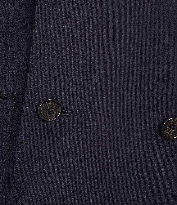 Cremieux Modern Fit Flat Front Dark Solid 2-Piece Suit Product Image