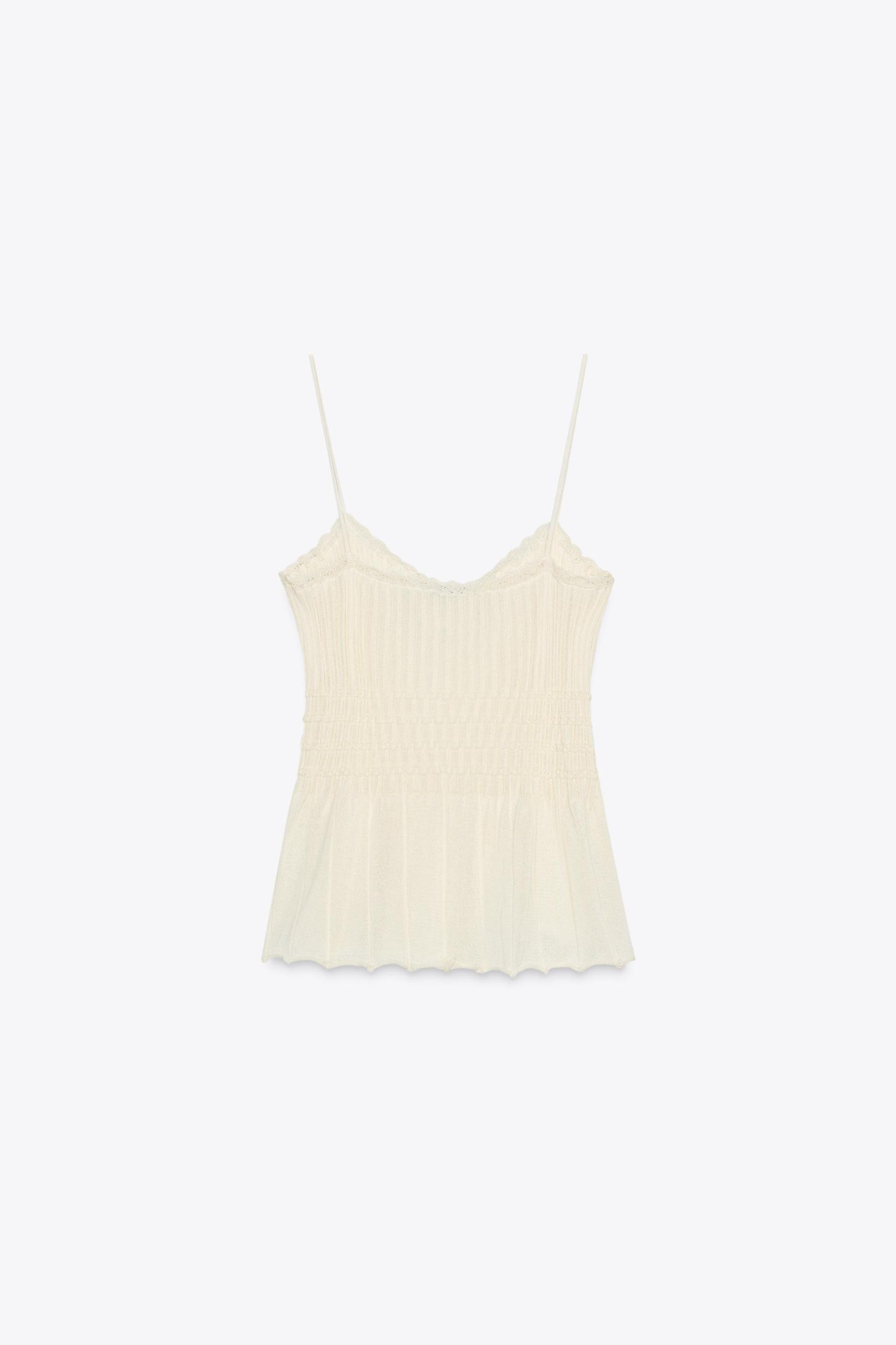 RIBBED KNIT TOP Product Image