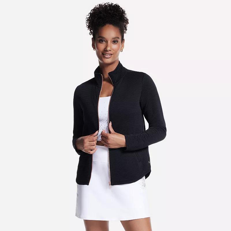 Women's Skechers® The Go Walk® Ottoman Cozy Fit Scoop Hem Jacket,  Product Image