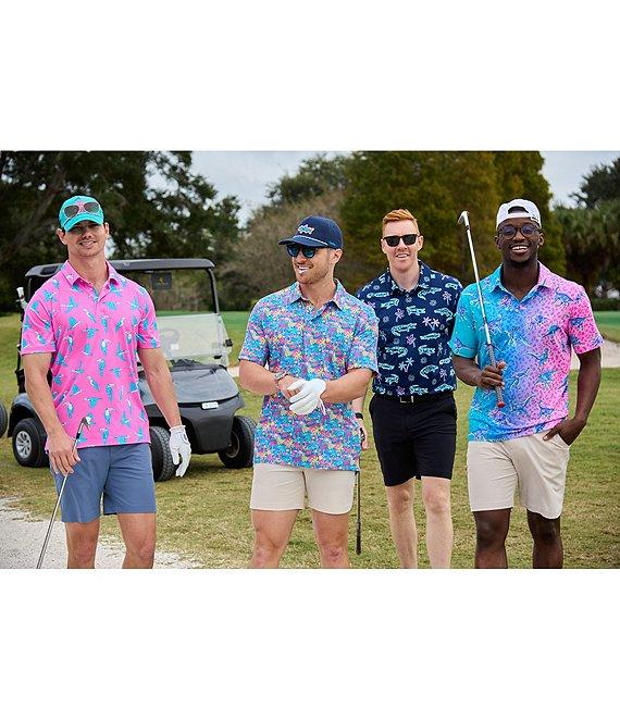 Chubbies Toucan Short Sleeve Performance Polo Shirt Product Image
