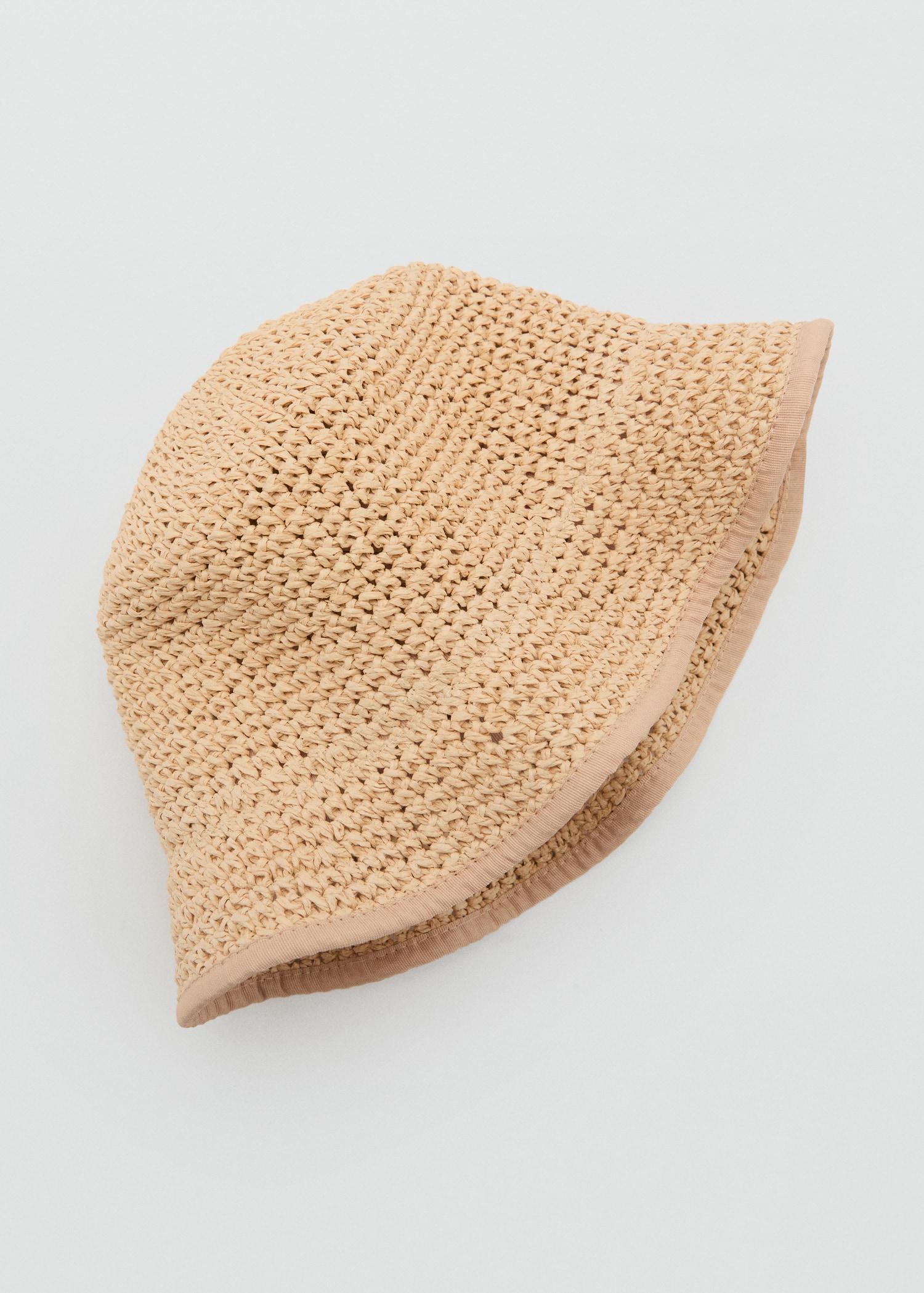 Natural fibre bucket hat - Women | MANGO USA Product Image
