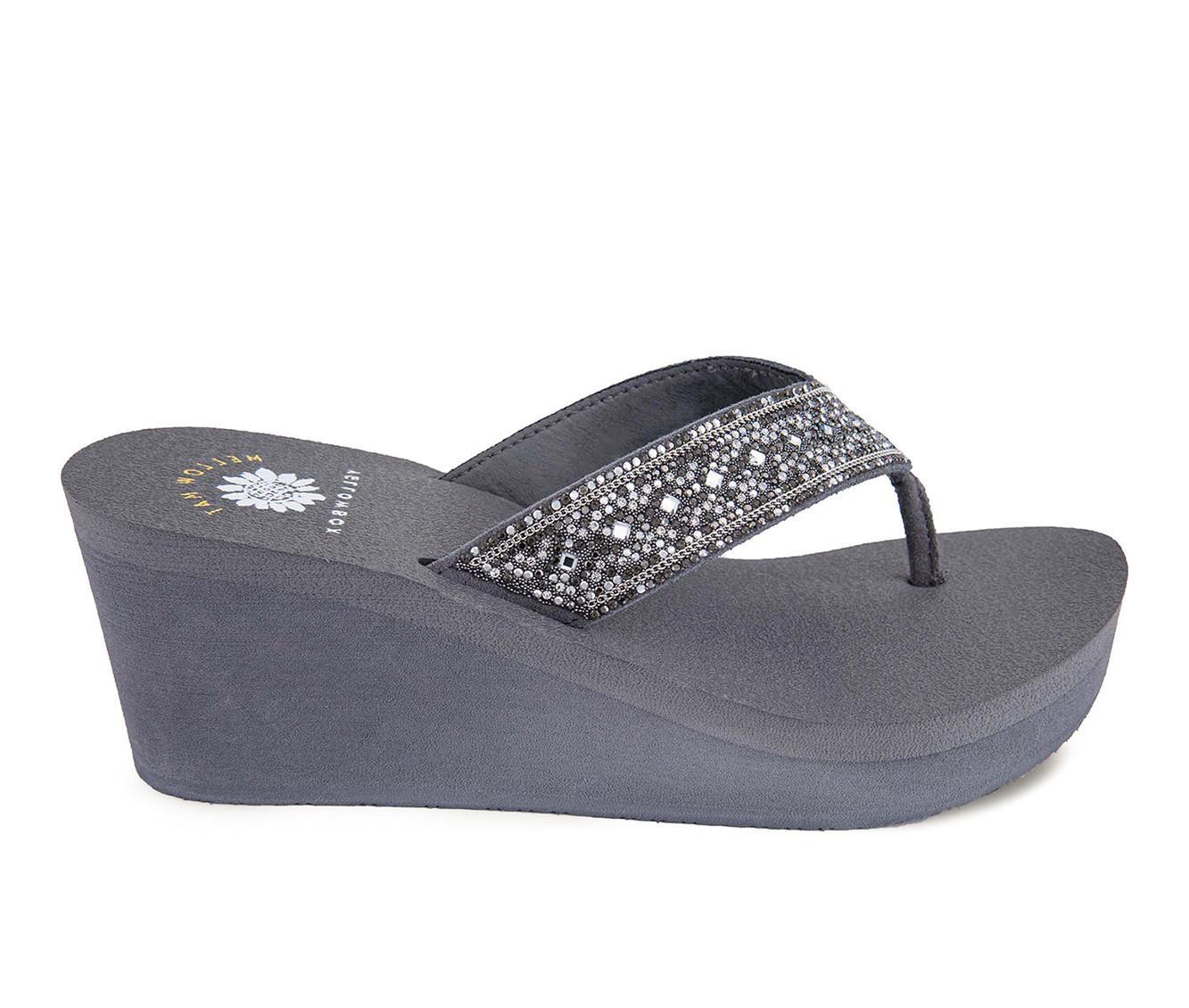 Women's Yellow Box Waneta Wedge Flip-Flops Product Image
