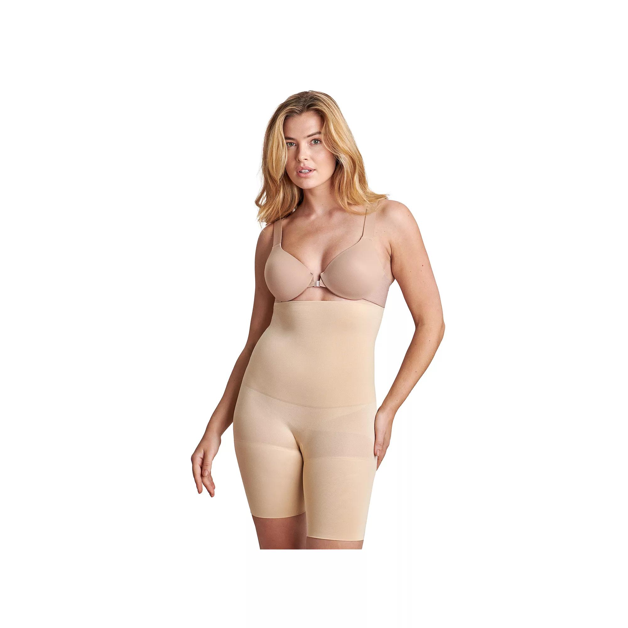 RED HOT by SPANX® Women's Ultra-Firm Control Shapewear Flat Out Flawless High-Waist Mid-Thigh Body Shaper FS4015,  Product Image