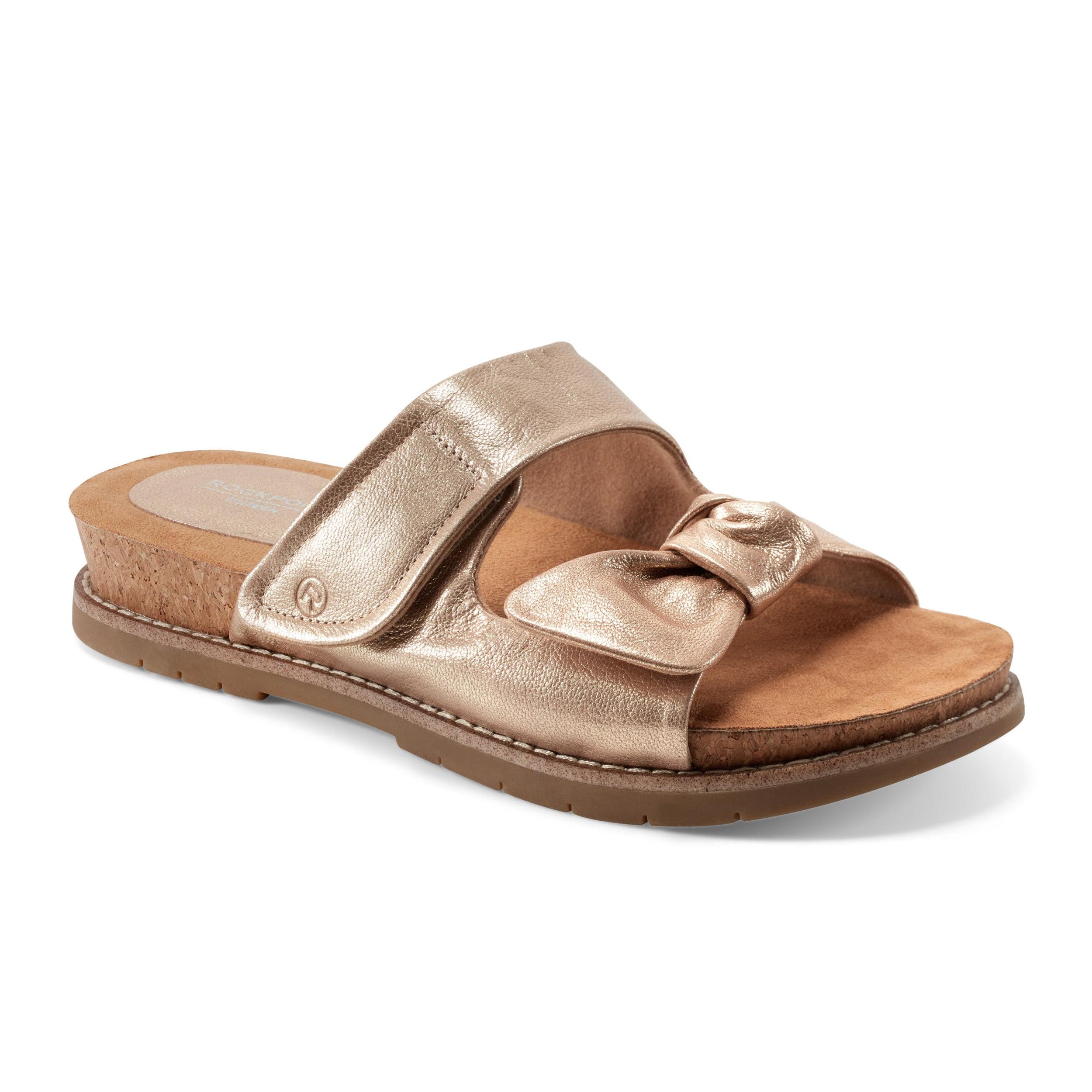 Women's Zova Slip-on Open Toe Flat Casual Sandals Product Image