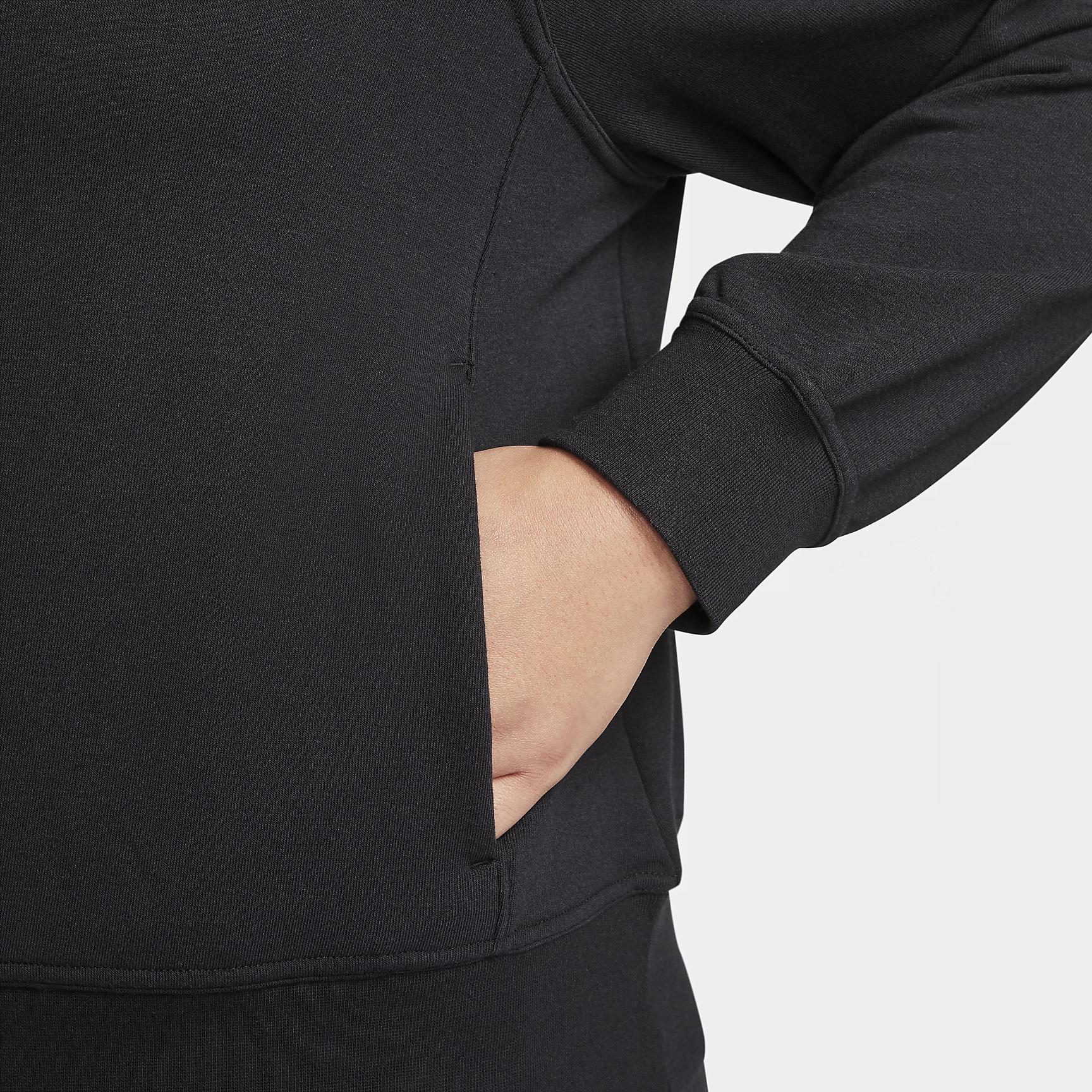 Nike Dri-FIT One Women's Full-Zip French Terry Hoodie (Plus Size) Product Image