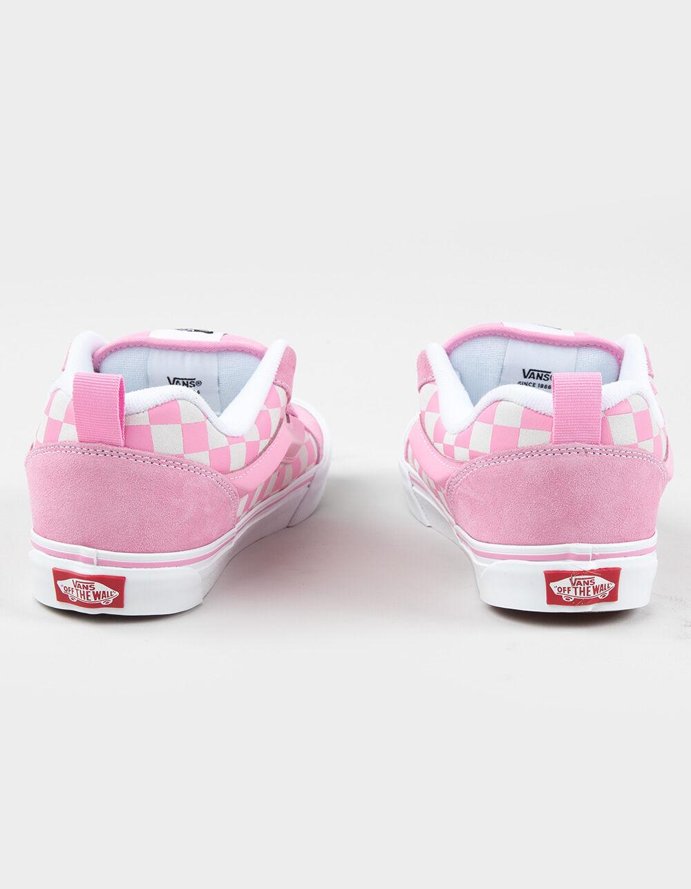 VANS Knu Skool Womens Shoes - PINK Product Image