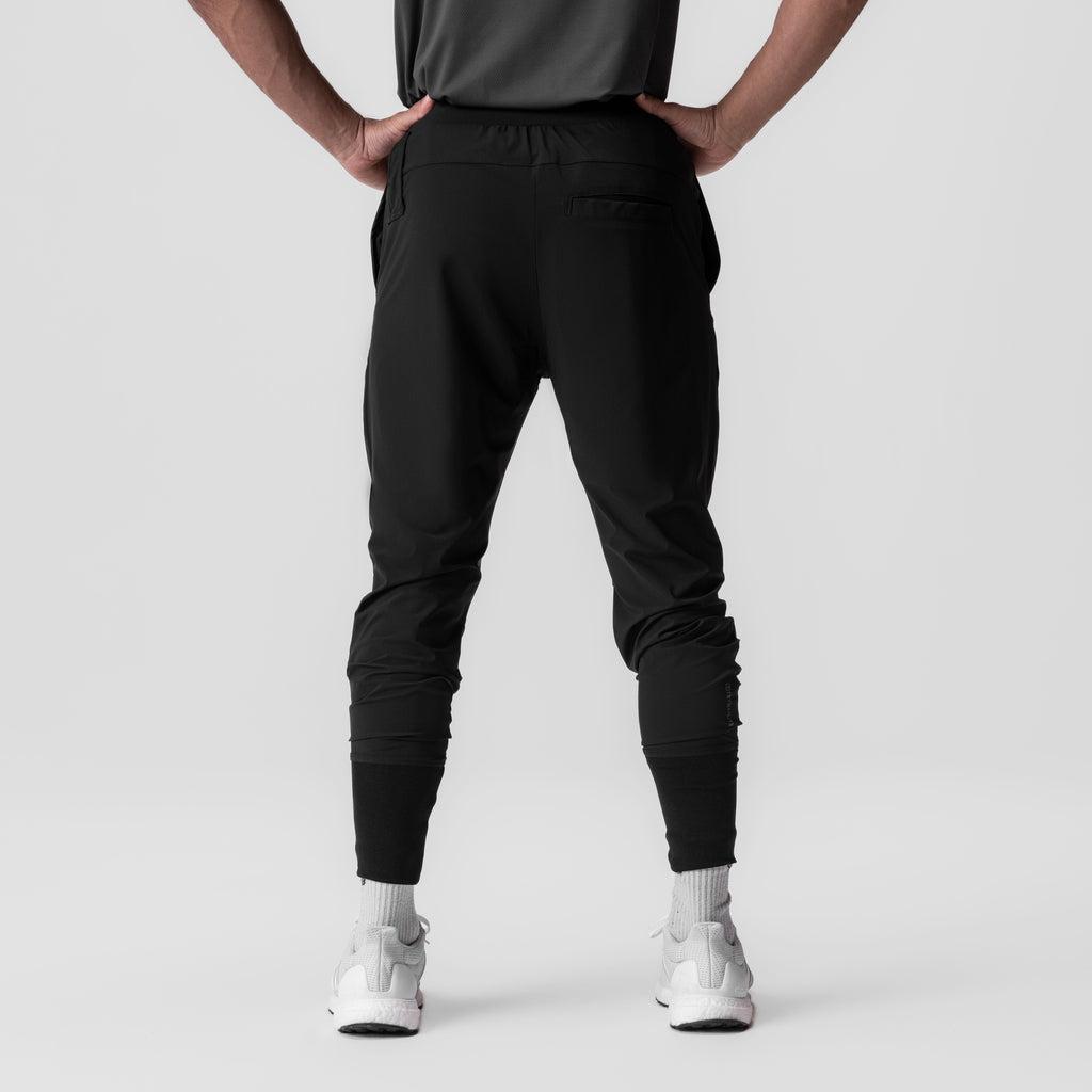 0690. Tetra-Lite® Tech High Rib Jogger - Black Male Product Image