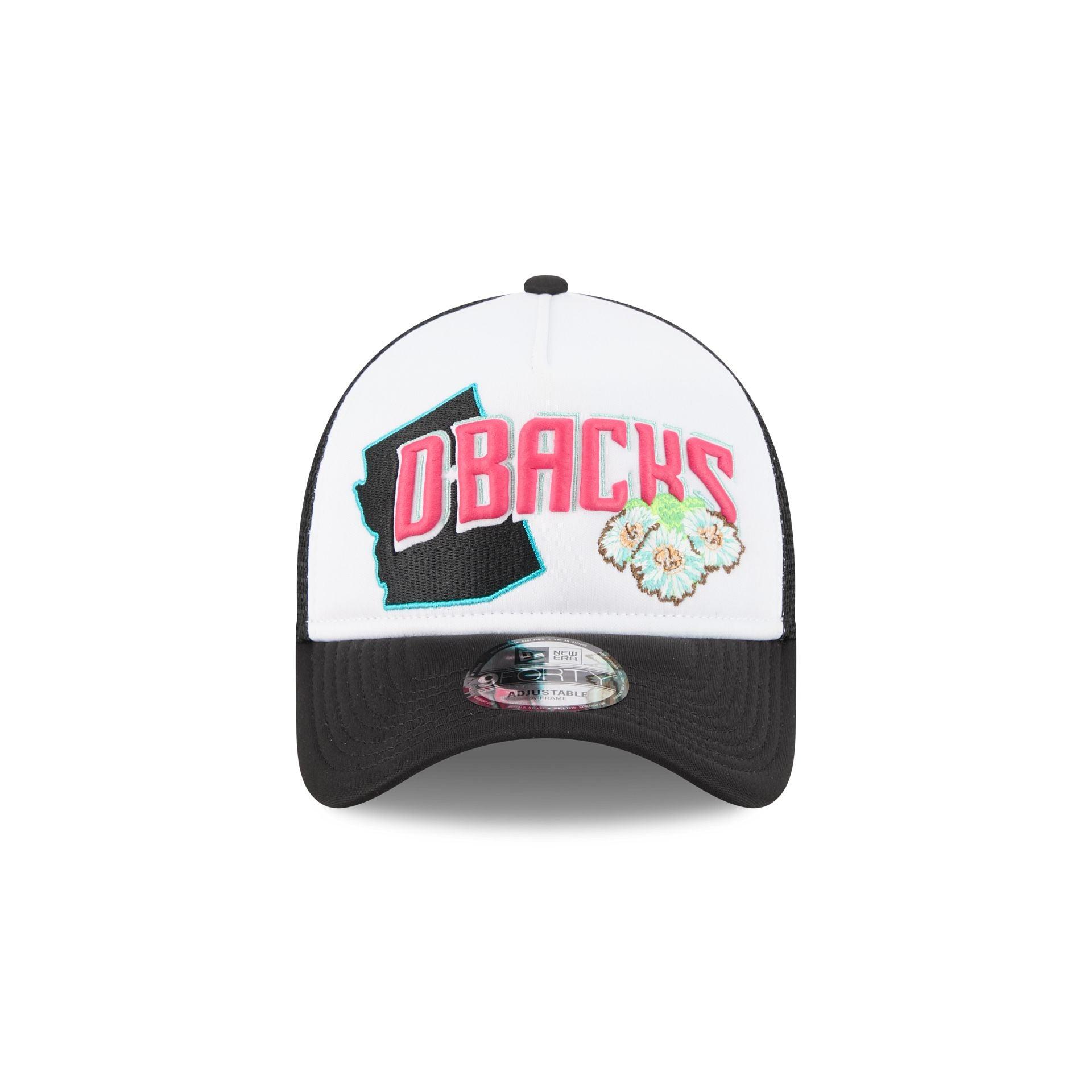 Arizona Diamondbacks State Flower 9FORTY A-Frame Trucker Hat Male Product Image