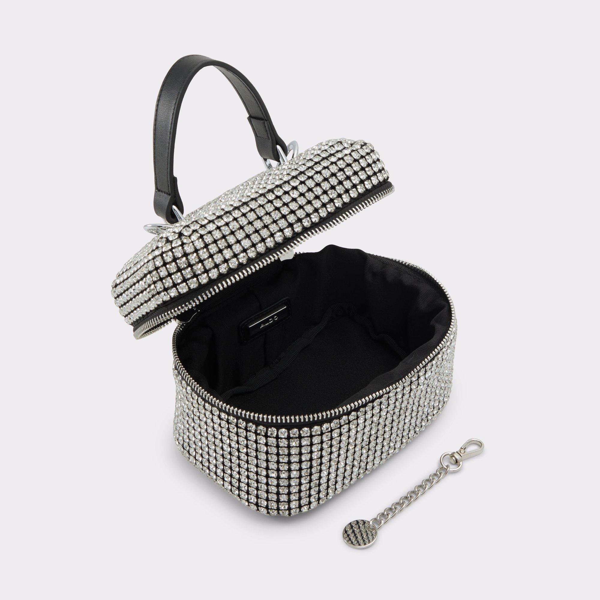 Teeax Silver/Clear Multi Women's Top Handle Bags | ALDO US Product Image