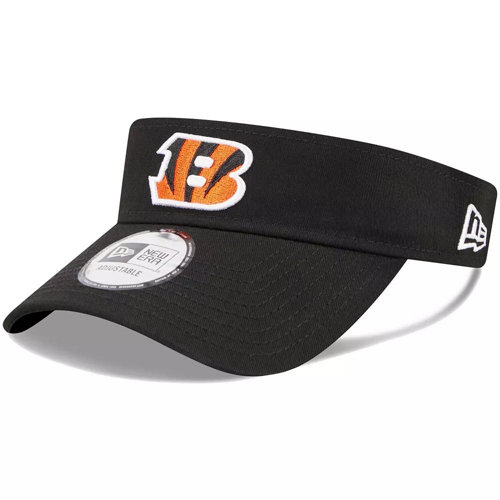 Men's New Era Black Cincinnati Bengals Main Adjustable Visor Product Image