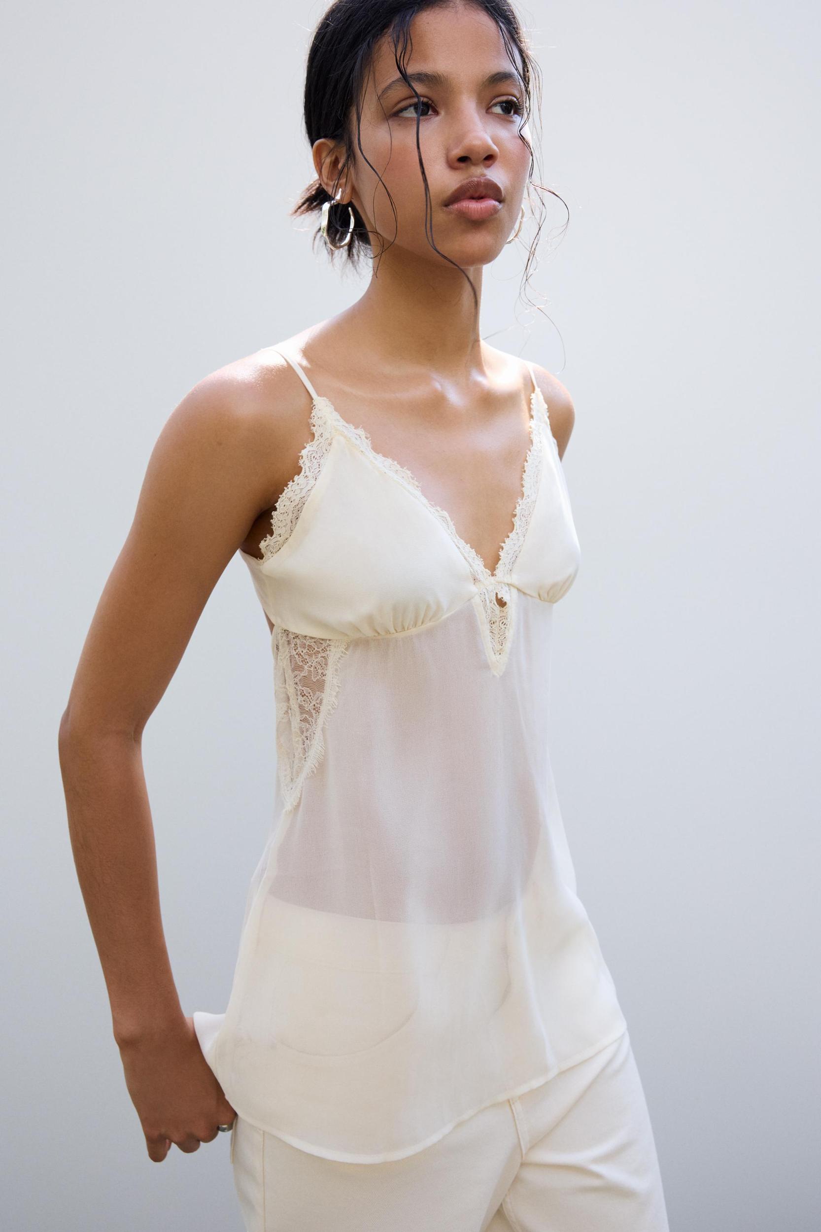Lace camisole top Product Image