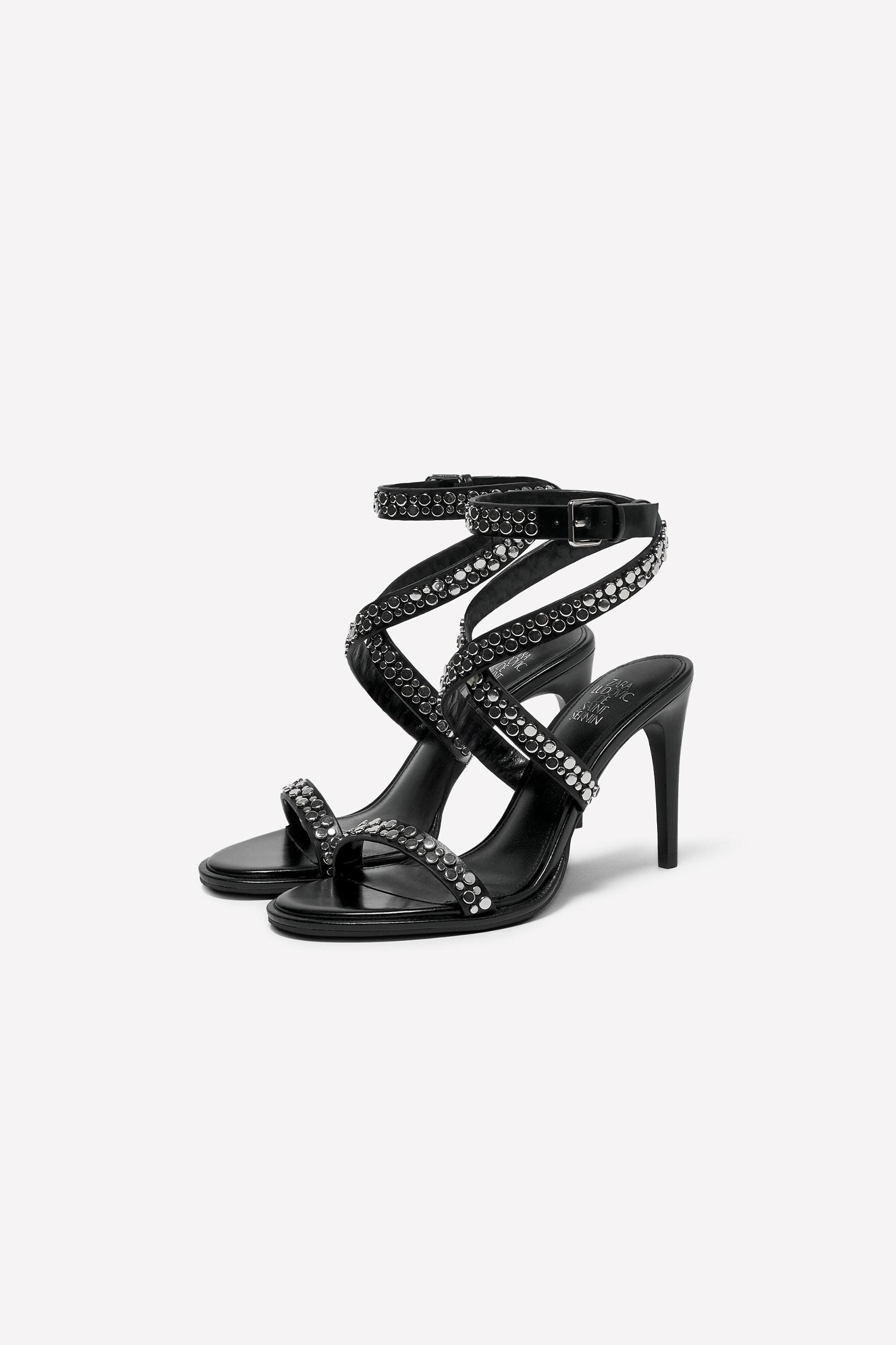 HEELED LEATHER SANDALS LUDOVIC DE SAINT SERNIN x ZARA Product Image