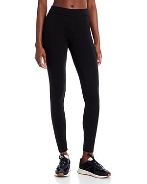 Hue High-Waisted Blackout Cotton-Blend Leggings Product Image