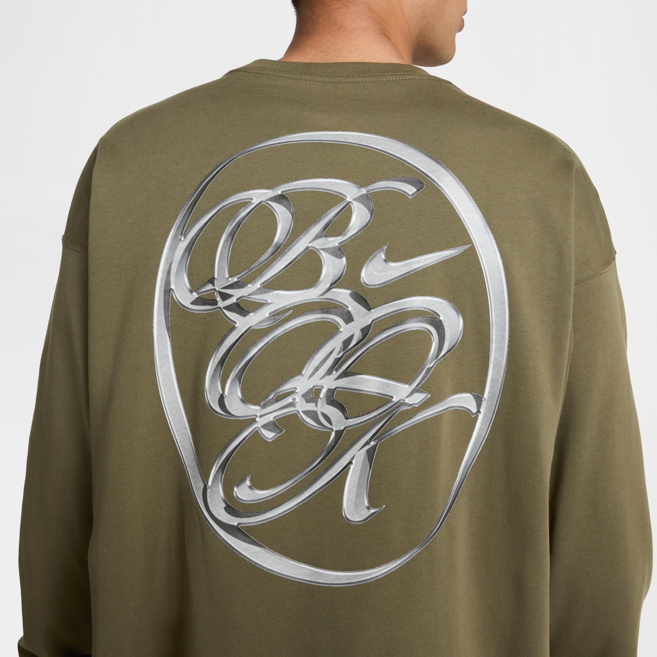 Nike Men's Devin Booker Long-Sleeve Basketball T-Shirt Product Image