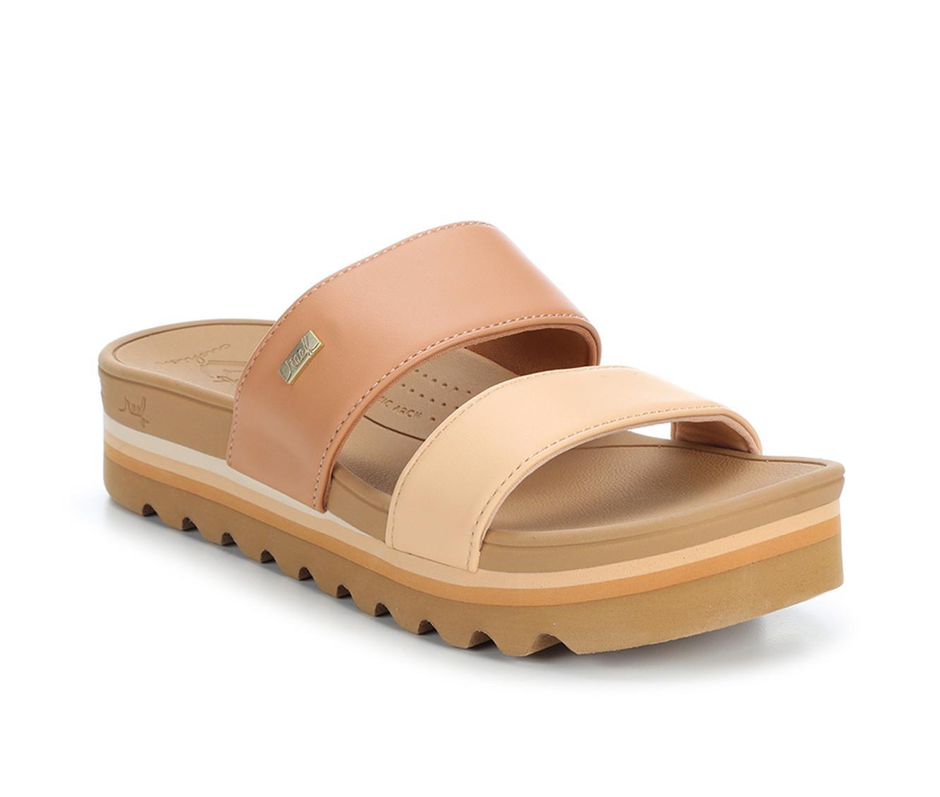 Women's Reef Banded Horizon Hi Platform Sandals Product Image
