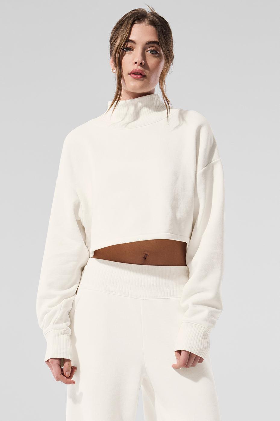 Cropped Serenity Coverup - Ivory Product Image