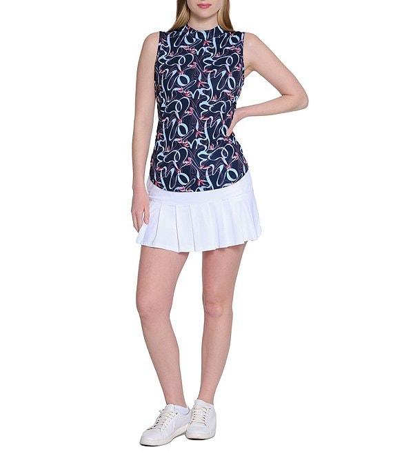 Sport Haley Kerry Printed Mock Neck Sleeveless Top Product Image