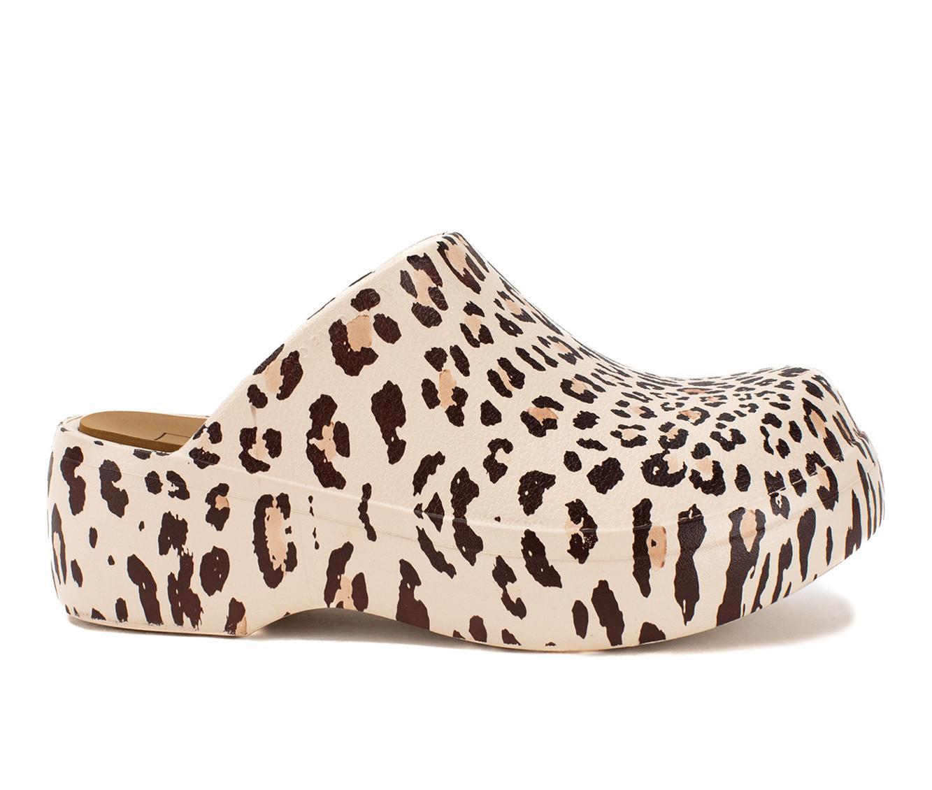 Women's Yellow Box Zippy Platform Clogs Product Image