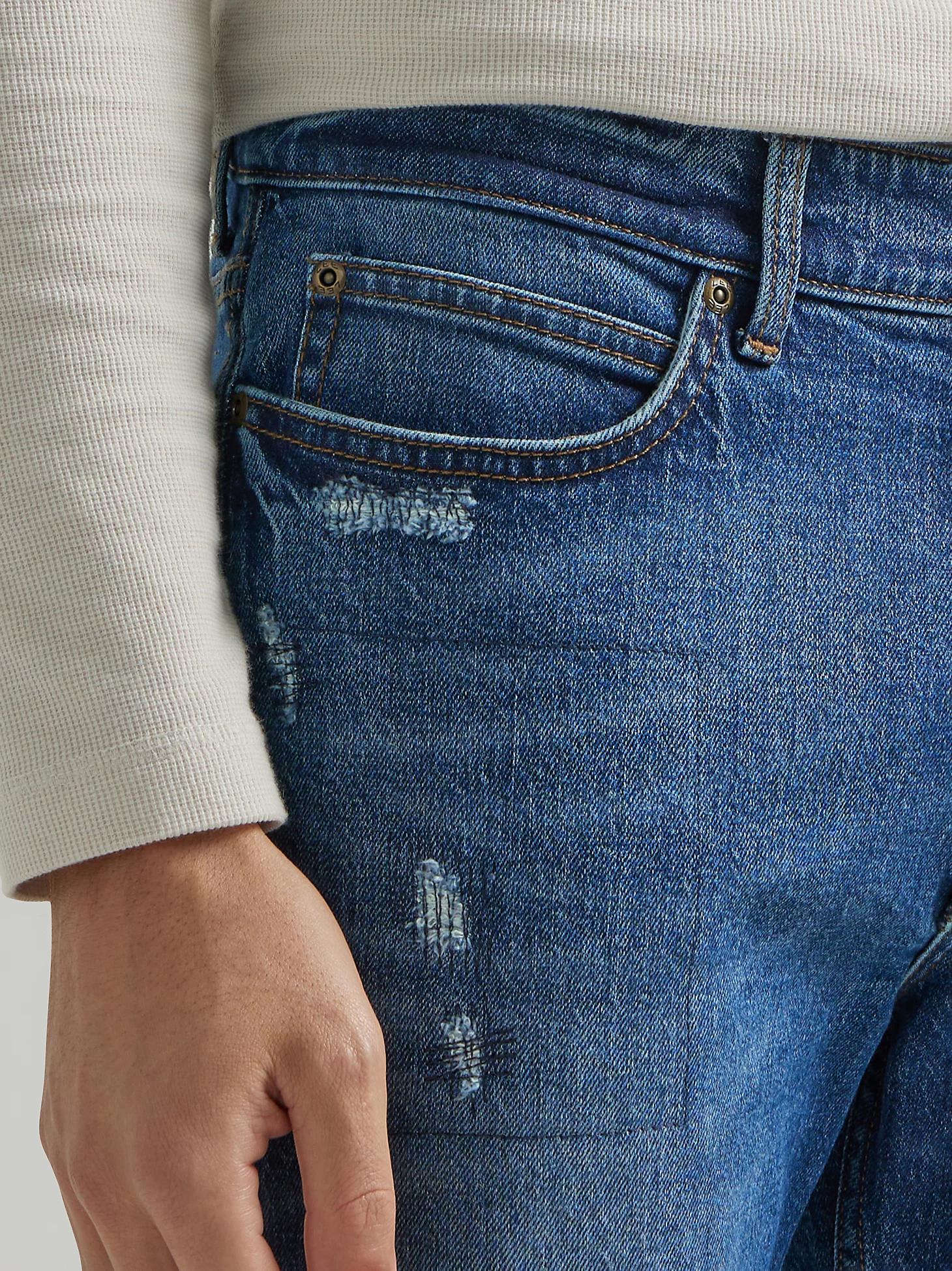 Men's Slim Straight Distressed Jean | Men's Jeans | Lee® Product Image