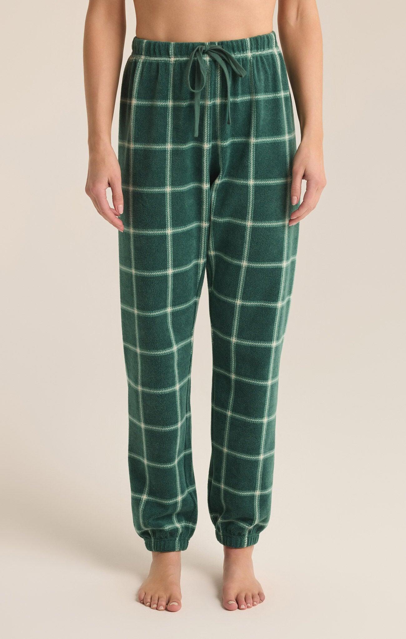 Z Supply Plaid Jogger Product Image