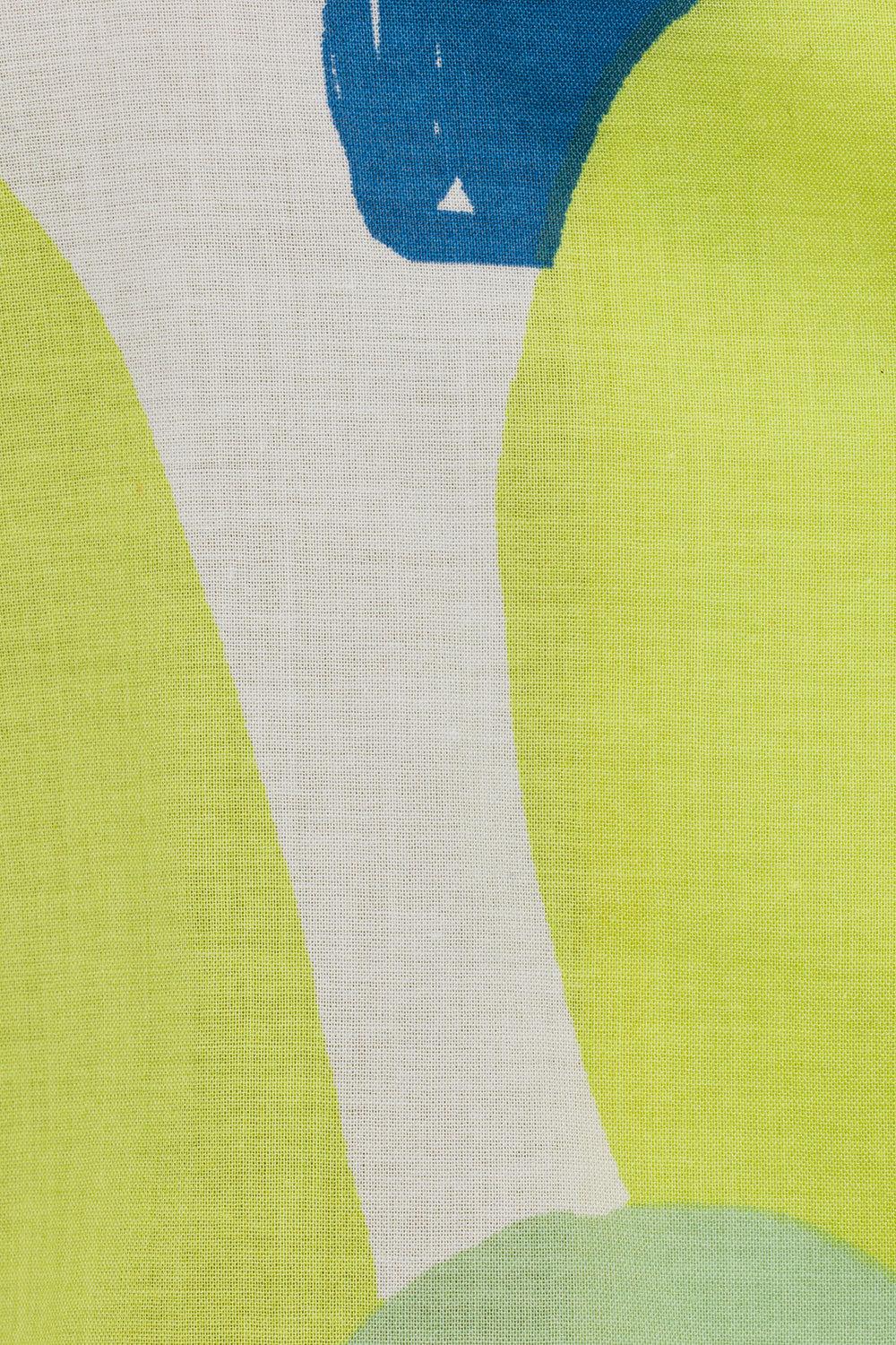 Seona Top - Checker Floral Aliza Product Image