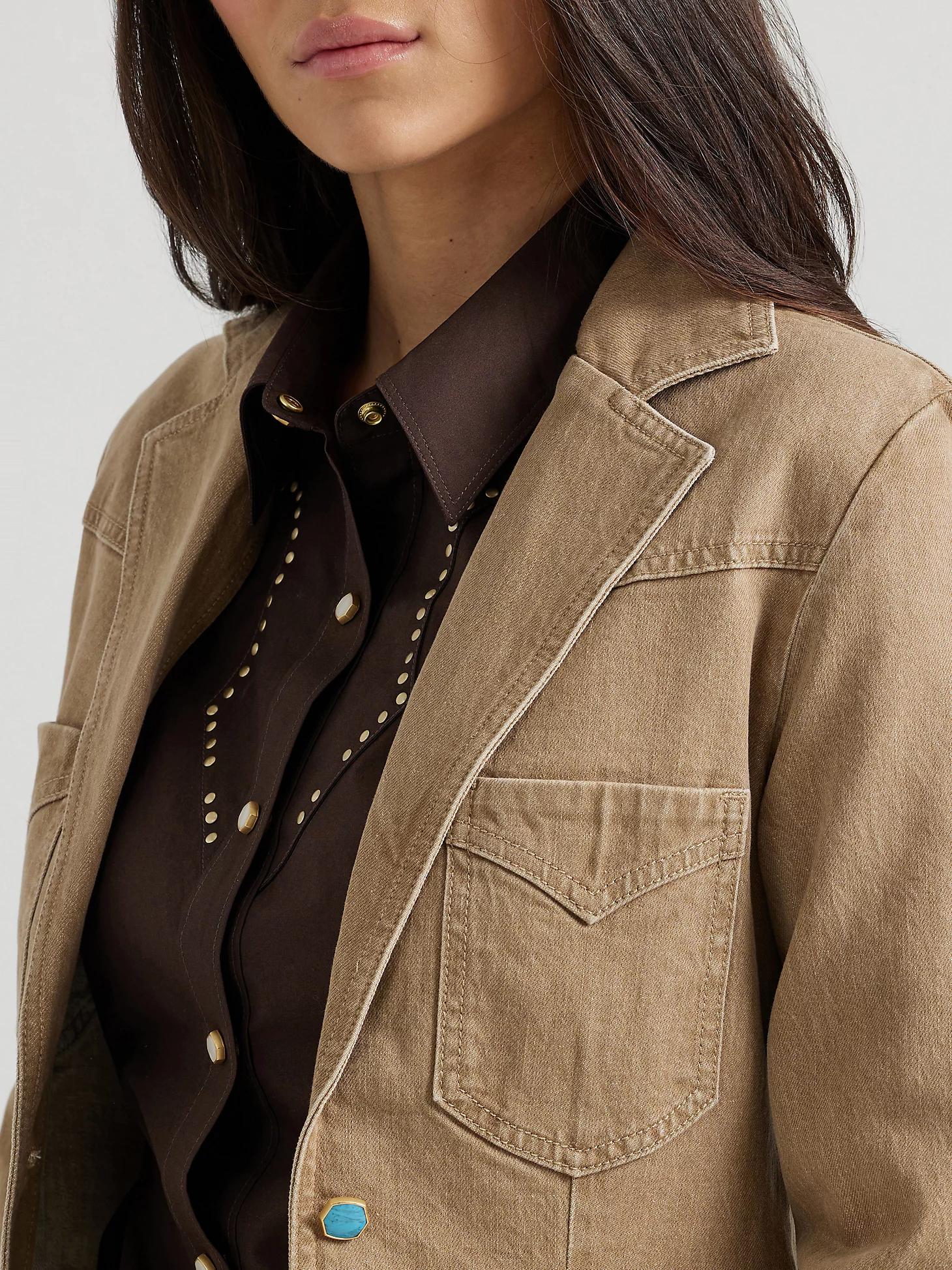 Wrangler® x Yellow Rose by Kendra Scott Fitted Blazer | Women's JACKETS & OUTERWEAR | Wrangler® Product Image