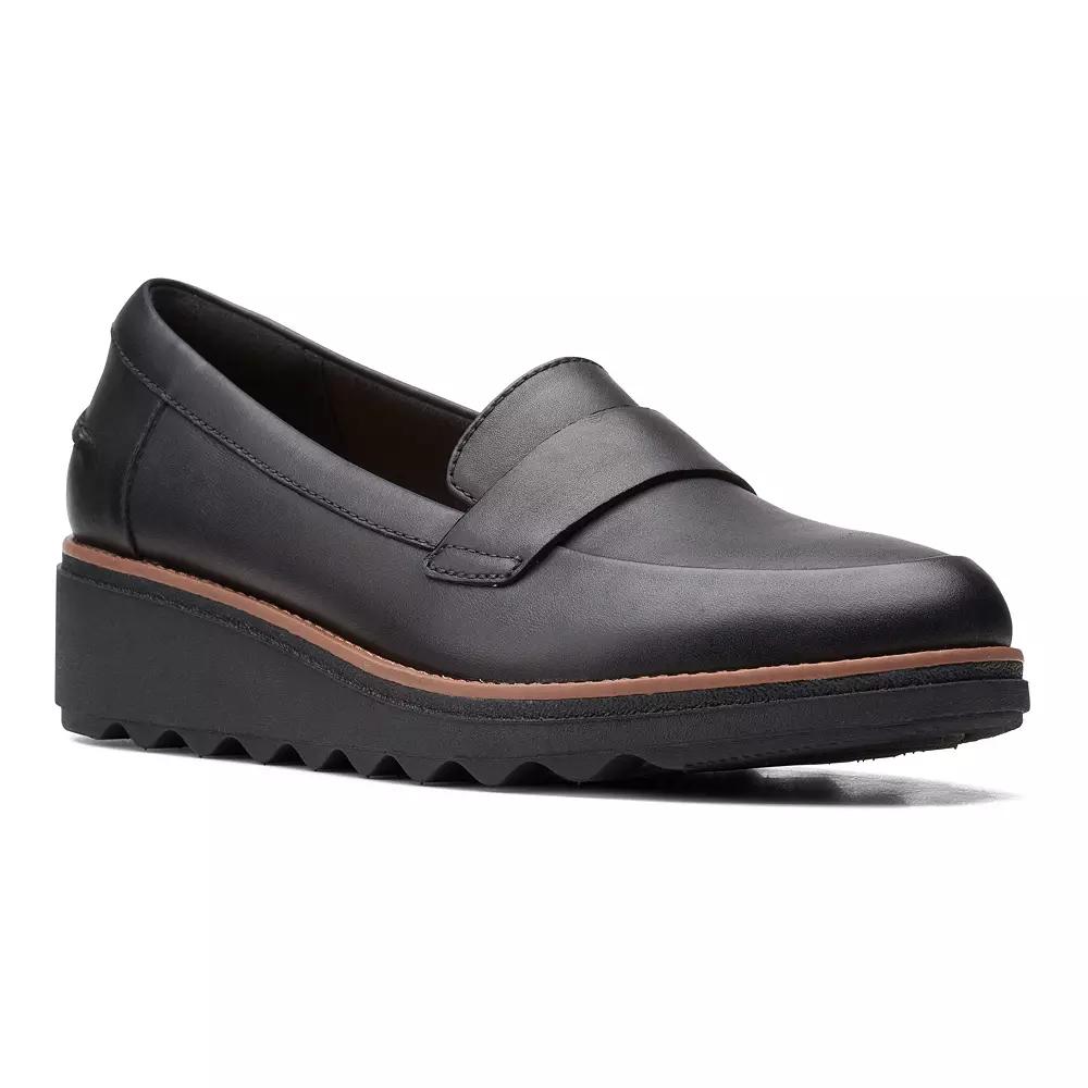 Clarks® Sharon Gracie Women's Leather Loafers,  Product Image