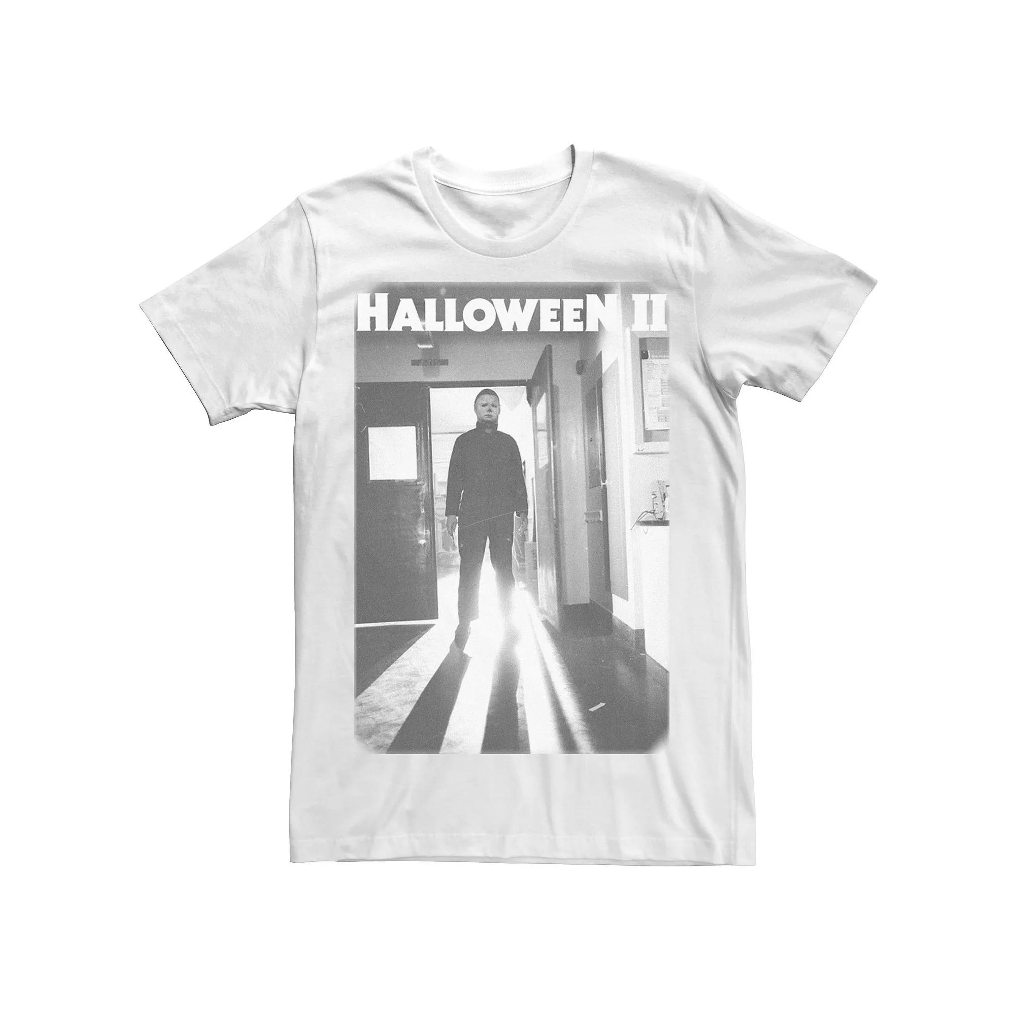 Men's Halloween 2 Michael Myers Faded Poster Tee,  Product Image