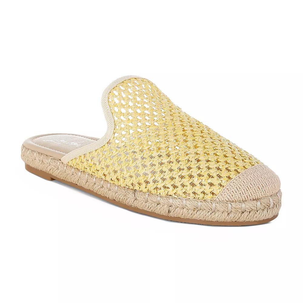 London Rag Nongai Women's Slip-On Mules,  Product Image