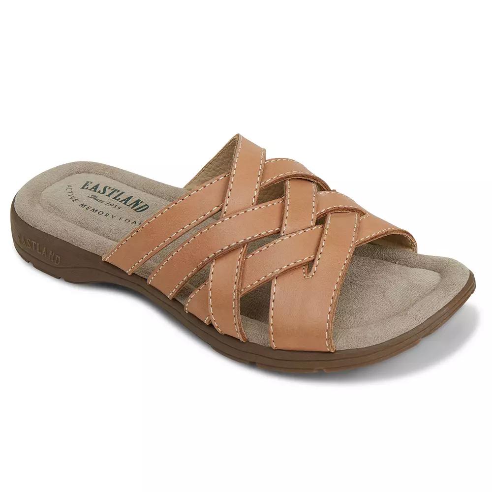Eastland Hazel Women's Leather Slide Sandals,  Product Image