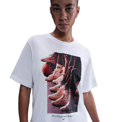 Nike Womens Dri-FIT Graphic Basketball T-Shirt | IF4945-100 Product Image
