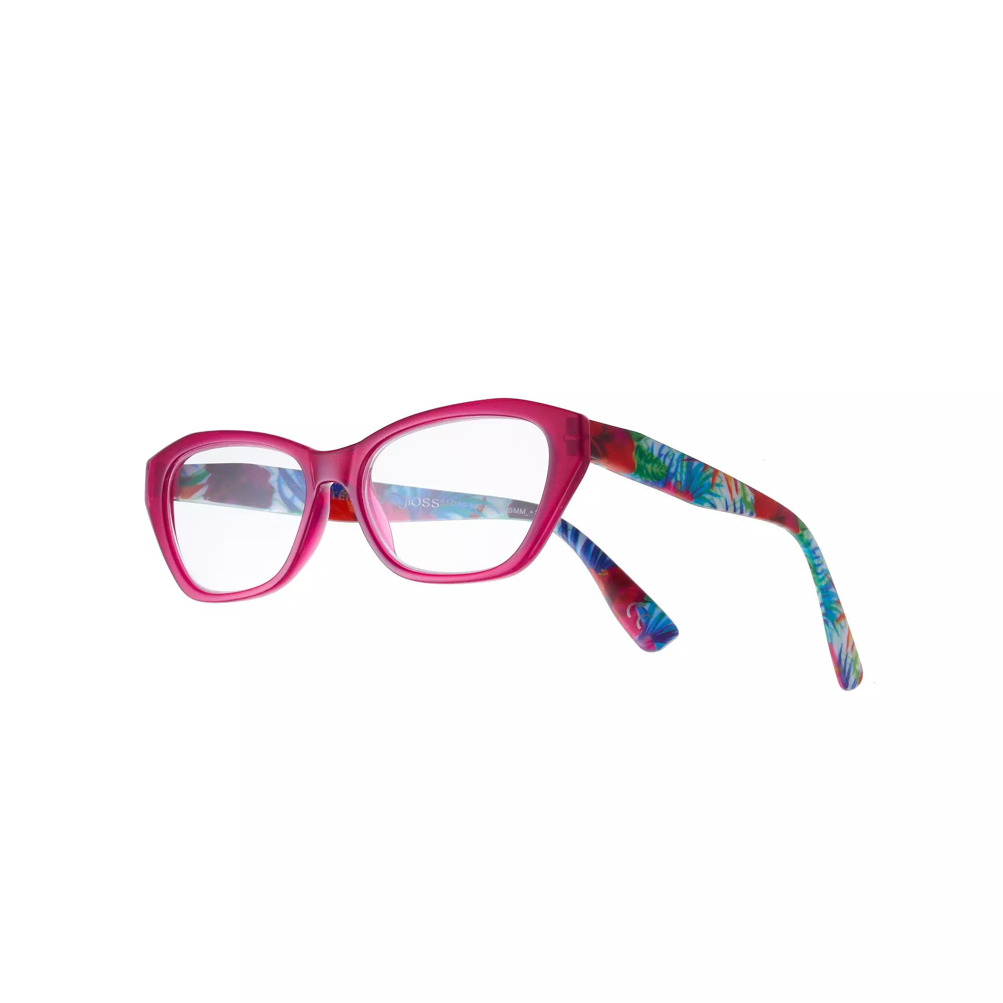 Women's Modera by Foster Grant Kensie Floral Cat-Eye Reading Glasses,  Product Image