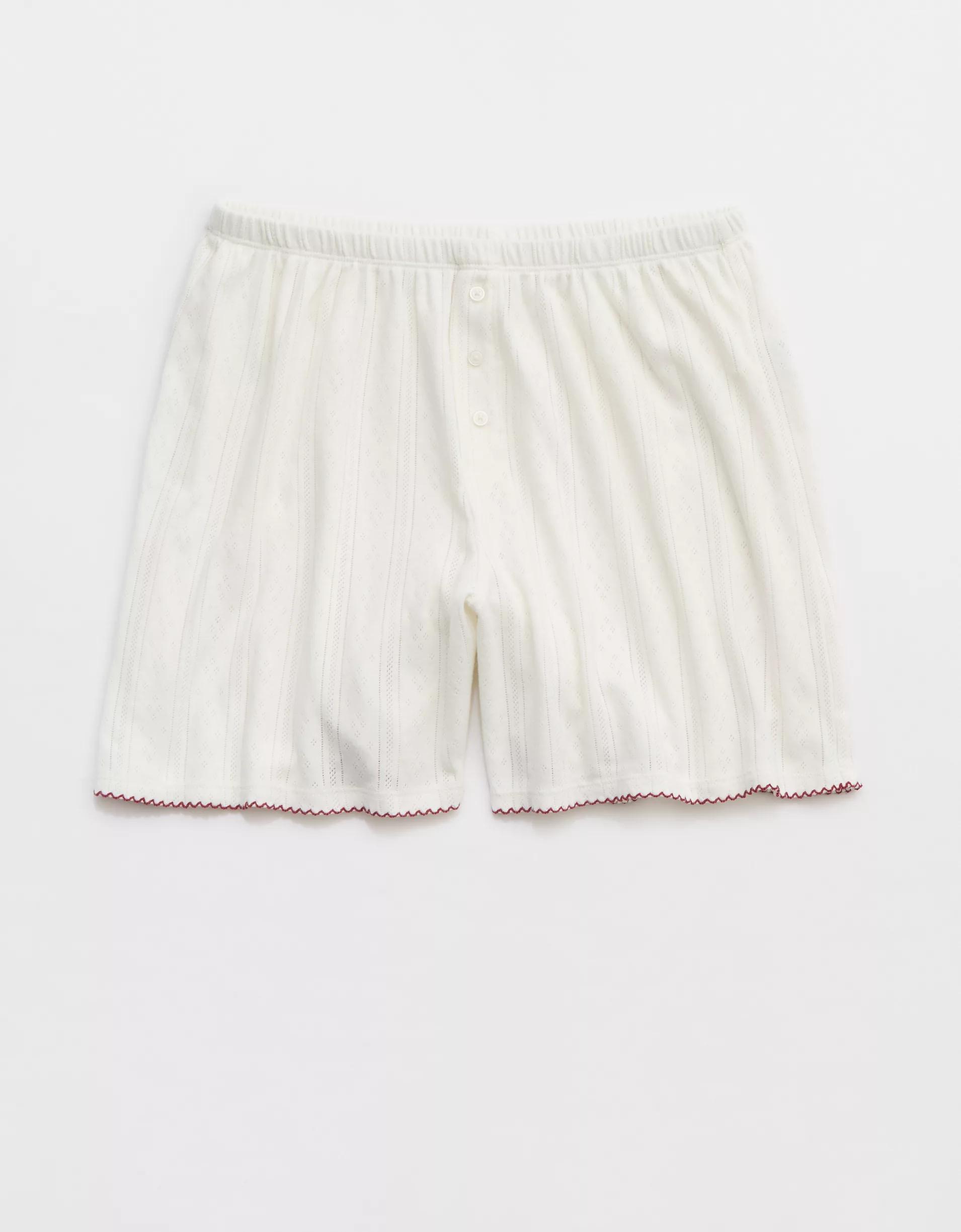 Aerie Off-Duty Pointelle Boxer Product Image