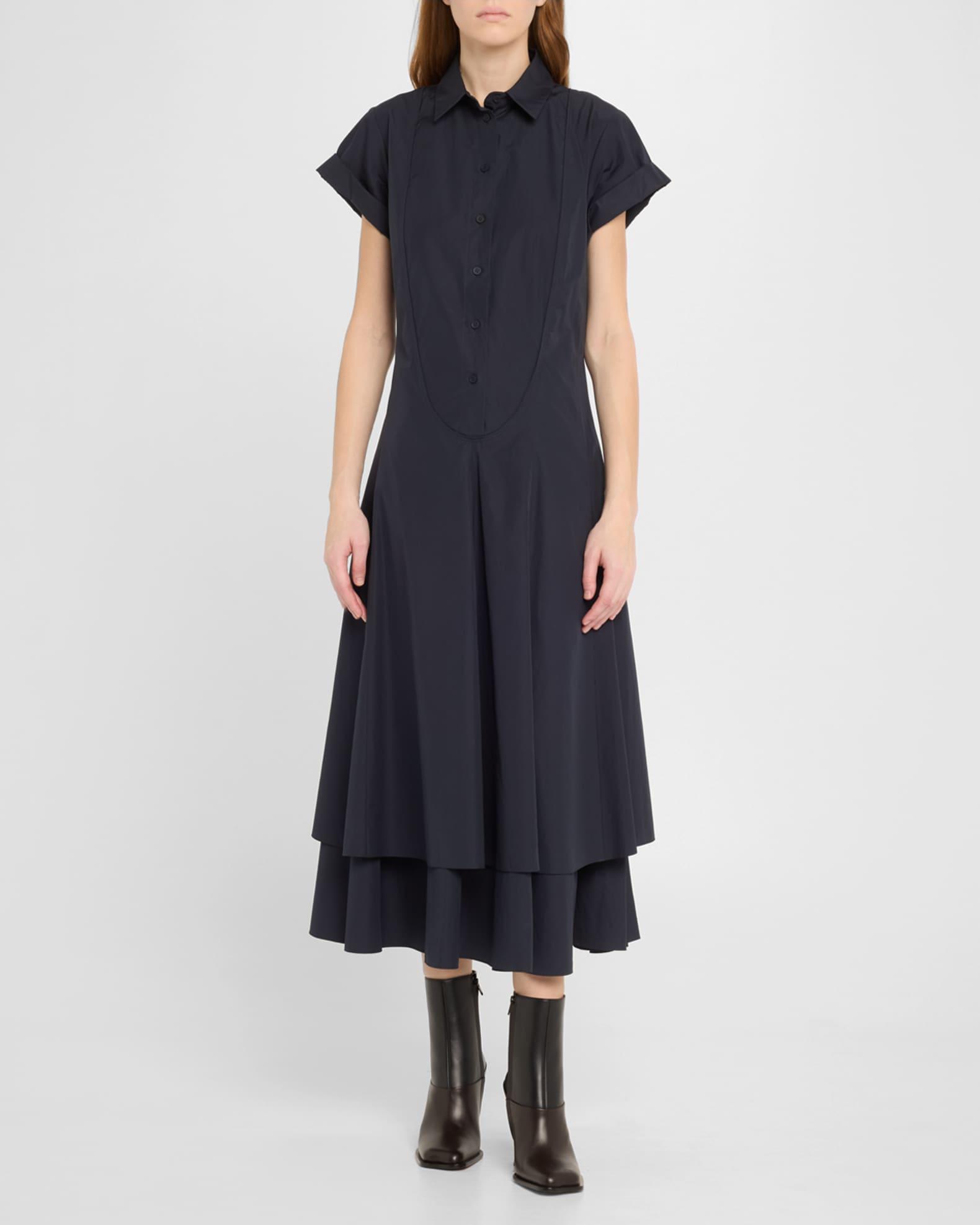 Onda Bicolor Leather Ankle Booties Product Image